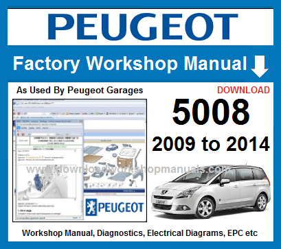 Peugeot 5008 Workshop Repair Manual Download